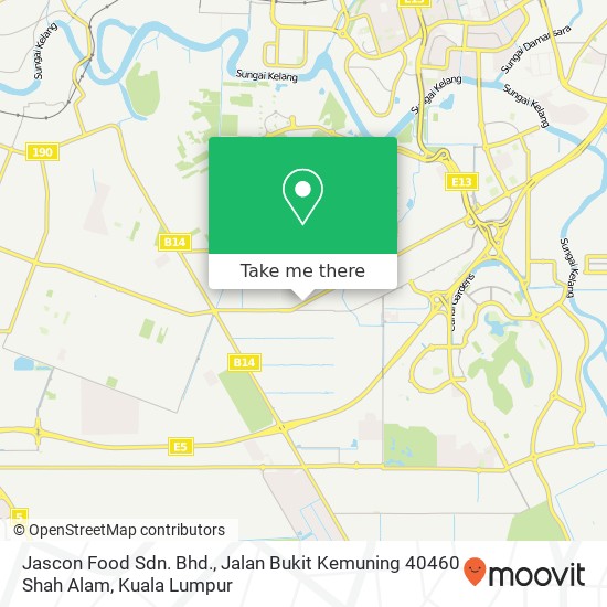 Jascon Food Sdn. Bhd., Jalan Bukit Kemuning 40460 Shah Alam map