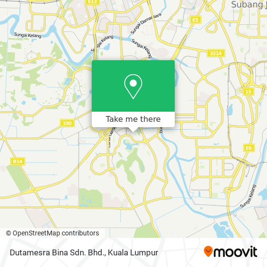 Dutamesra Bina Sdn. Bhd. map