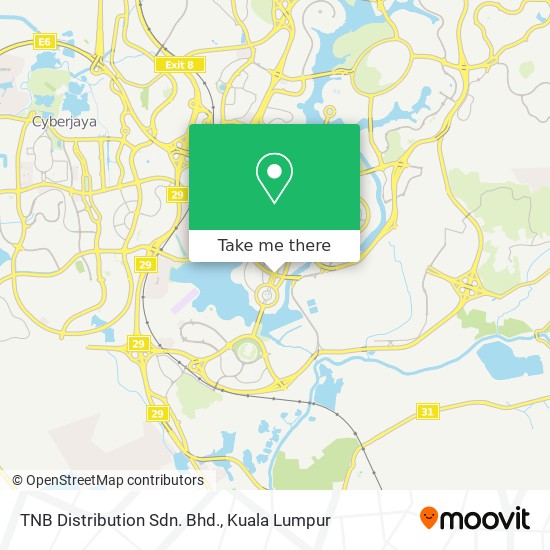 TNB Distribution Sdn. Bhd. map