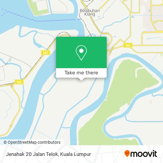 Jenahak 20 Jalan Telok map