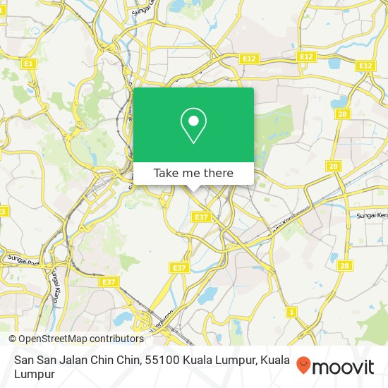 San San Jalan Chin Chin, 55100 Kuala Lumpur map