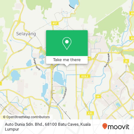 Auto Dunia Sdn. Bhd., 68100 Batu Caves map