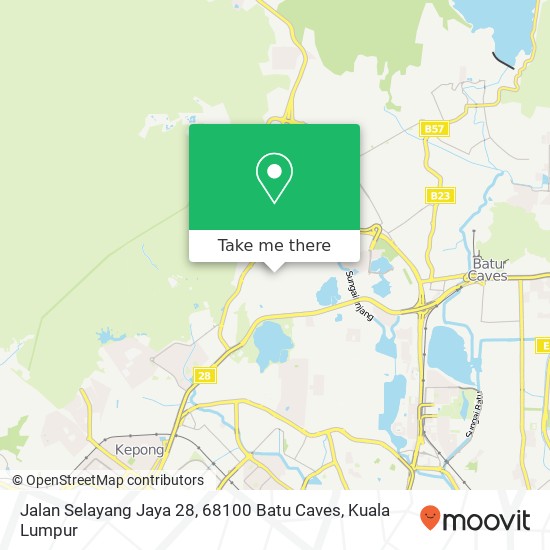 Jalan Selayang Jaya 28, 68100 Batu Caves map