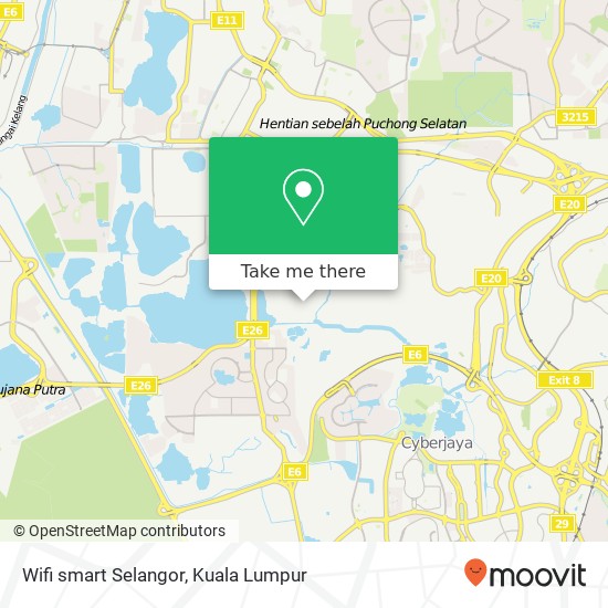 Wifi smart Selangor map