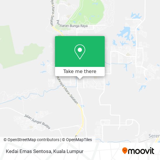 Peta Kedai Emas Sentosa