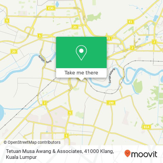 Tetuan Musa Awang & Associates, 41000 Klang map