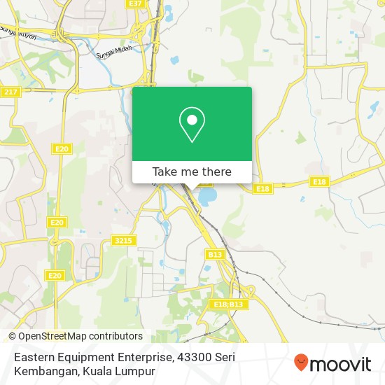Eastern Equipment Enterprise, 43300 Seri Kembangan map