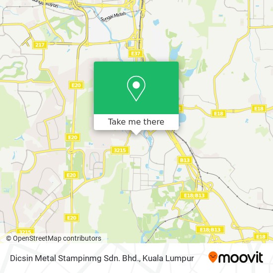 Dicsin Metal Stampinmg Sdn. Bhd. map
