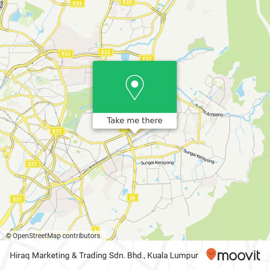 Hiraq Marketing & Trading Sdn. Bhd. map