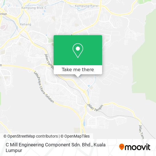 C Mill Engineering Component Sdn. Bhd. map