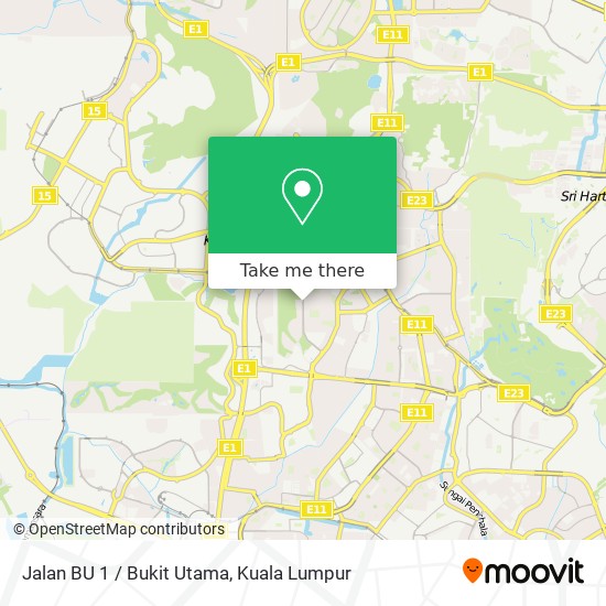 Jalan BU 1 / Bukit Utama map