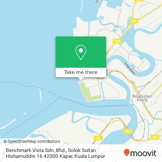 Benchmark Vista Sdn. Bhd., Solok Sultan Hishamuddin 16 42000 Kapar map
