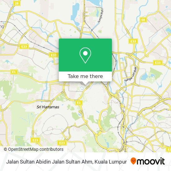 Jalan Sultan Abidin Jalan Sultan Ahm map