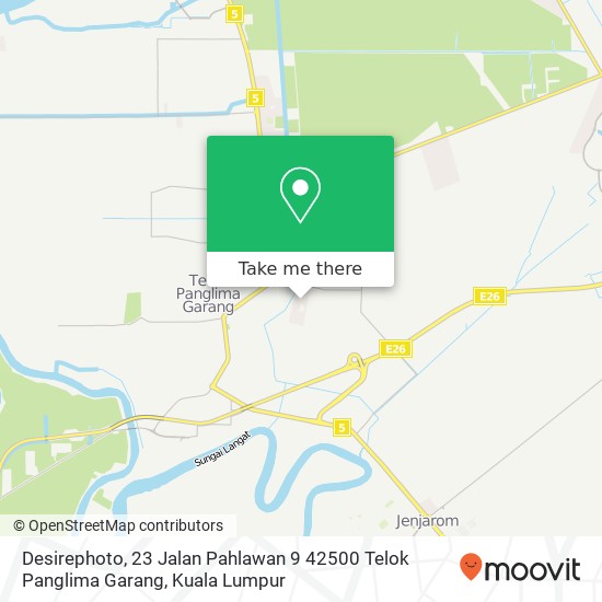 Desirephoto, 23 Jalan Pahlawan 9 42500 Telok Panglima Garang map