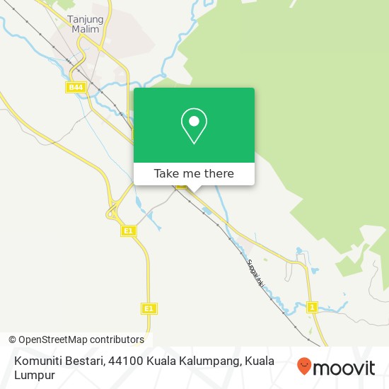Komuniti Bestari, 44100 Kuala Kalumpang map