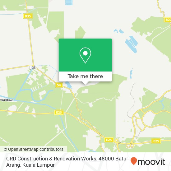 CRD Construction & Renovation Works, 48000 Batu Arang map