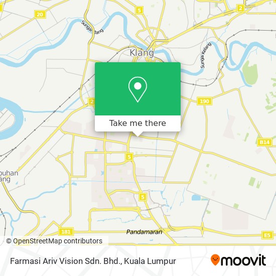 Farmasi Ariv Vision Sdn. Bhd. map