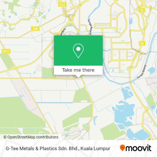 G-Tee Metals & Plastics Sdn. Bhd. map