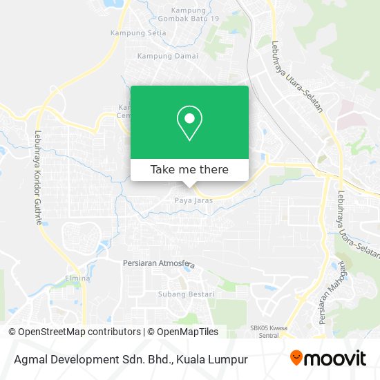 Agmal Development Sdn. Bhd. map