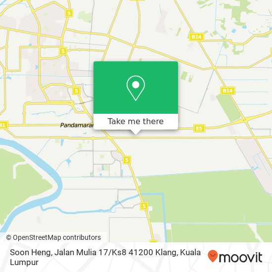 Soon Heng, Jalan Mulia 17 / Ks8 41200 Klang map