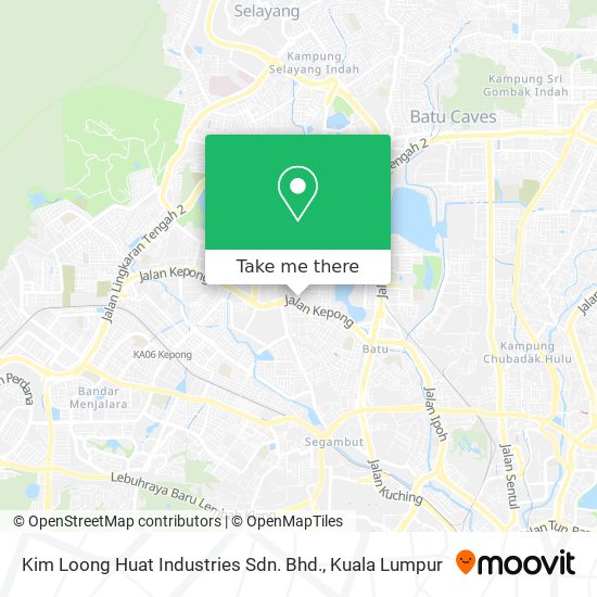 Kim Loong Huat Industries Sdn. Bhd. map