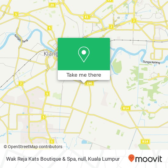 Wak Reja Kats Boutique & Spa, null map