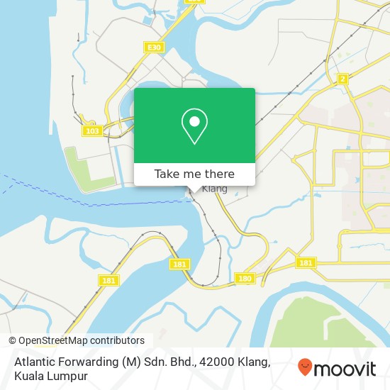 Peta Atlantic Forwarding (M) Sdn. Bhd., 42000 Klang
