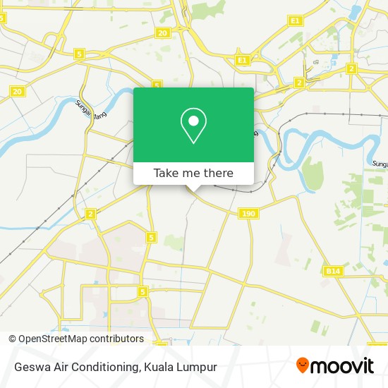 Peta Geswa Air Conditioning