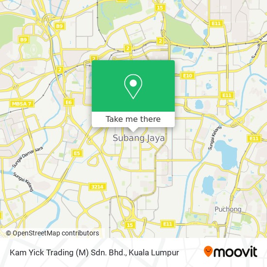 Kam Yick Trading (M) Sdn. Bhd. map