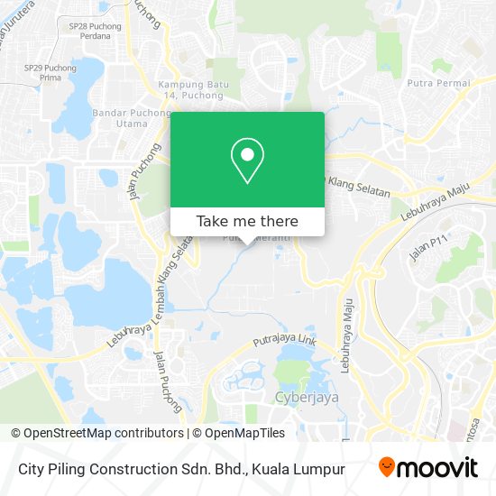 City Piling Construction Sdn. Bhd. map