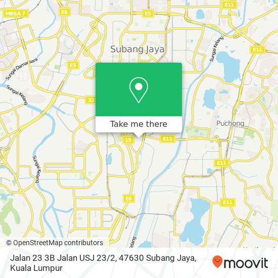 Jalan 23 3B Jalan USJ 23 / 2, 47630 Subang Jaya map