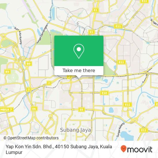 Peta Yap Kon Yin Sdn. Bhd., 40150 Subang Jaya