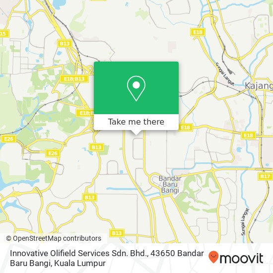 Innovative Olifield Services Sdn. Bhd., 43650 Bandar Baru Bangi map
