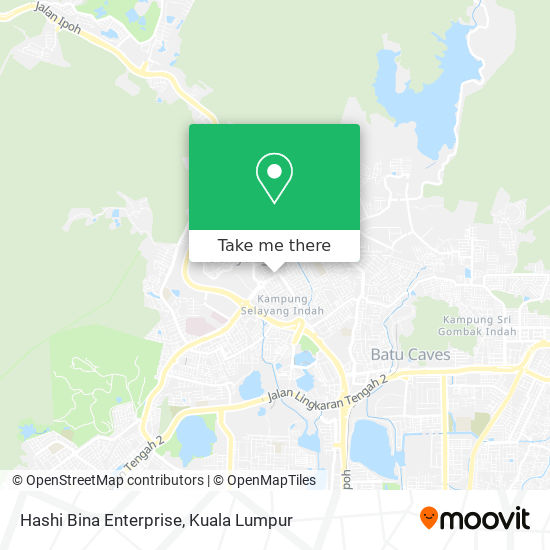 Hashi Bina Enterprise map