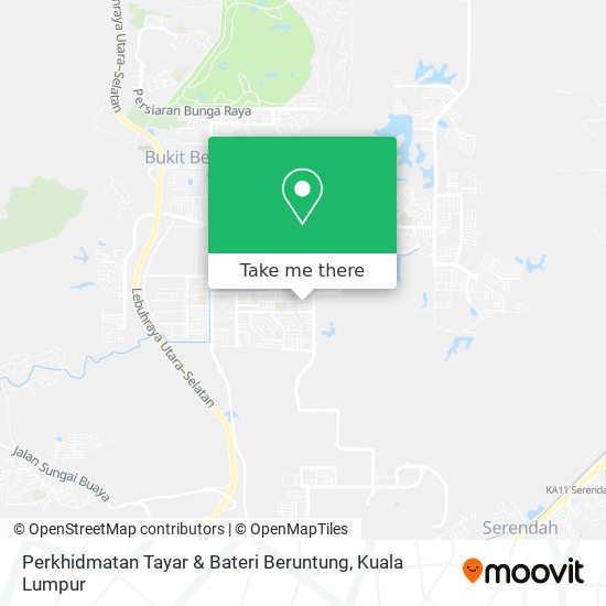 Perkhidmatan Tayar & Bateri Beruntung map