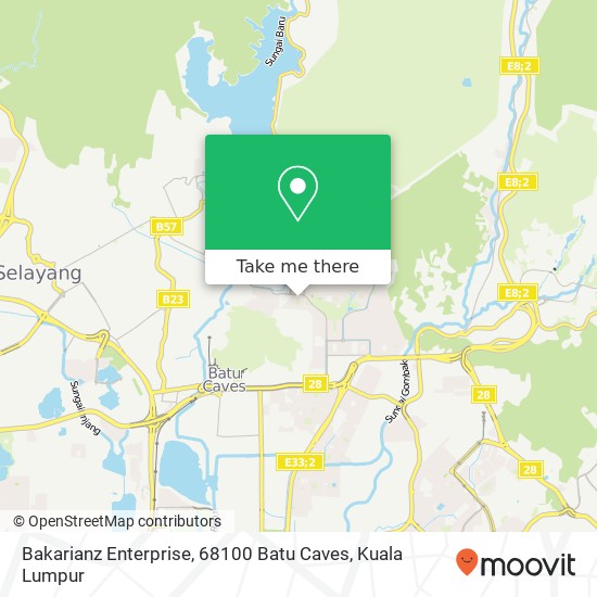 Bakarianz Enterprise, 68100 Batu Caves map