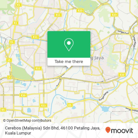 Cerebos (Malaysia) Sdn Bhd, 46100 Petaling Jaya map
