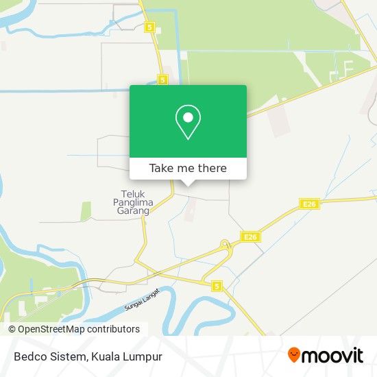 Bedco Sistem map