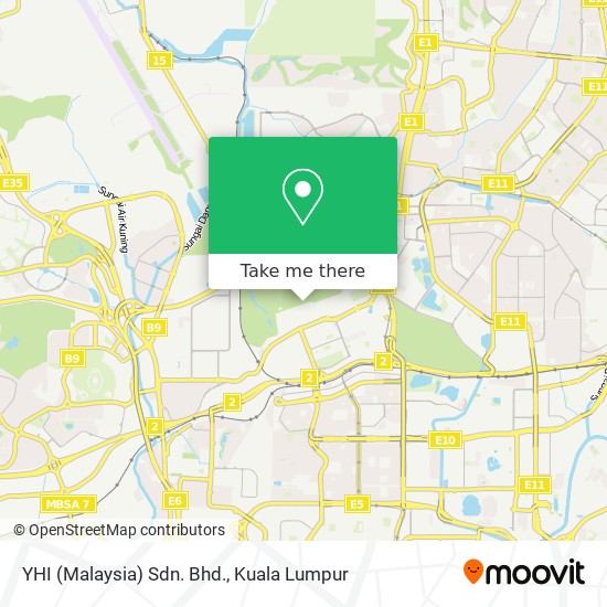 YHI (Malaysia) Sdn. Bhd. map