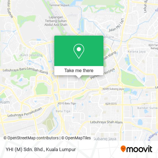 YHI (M) Sdn. Bhd. map