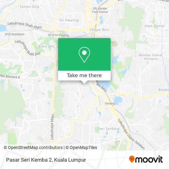 Pasar Seri Kemba 2 map