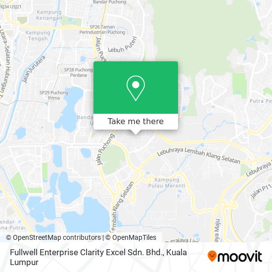 Fullwell Enterprise Clarity Excel Sdn. Bhd. map