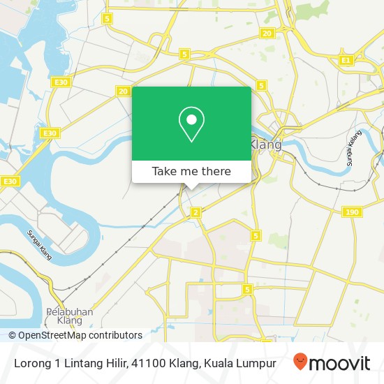 Lorong 1 Lintang Hilir, 41100 Klang map