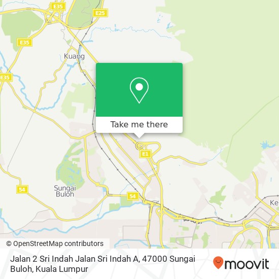 Jalan 2 Sri Indah Jalan Sri Indah A, 47000 Sungai Buloh map