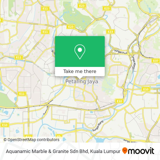 Aquanamic Marble & Granite Sdn Bhd map