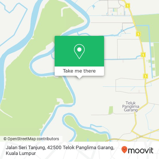 Jalan Seri Tanjung, 42500 Telok Panglima Garang map