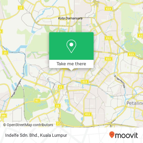 Indelfe Sdn. Bhd. map