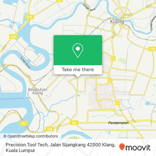 Precision Tool Tech, Jalan Sijangkang 42000 Klang map