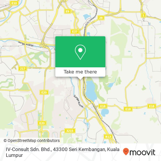 IV-Consult Sdn. Bhd., 43300 Seri Kembangan map