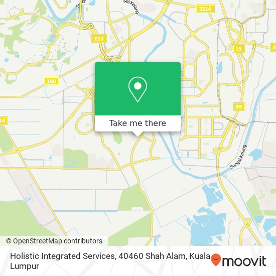 Holistic Integrated Services, 40460 Shah Alam map